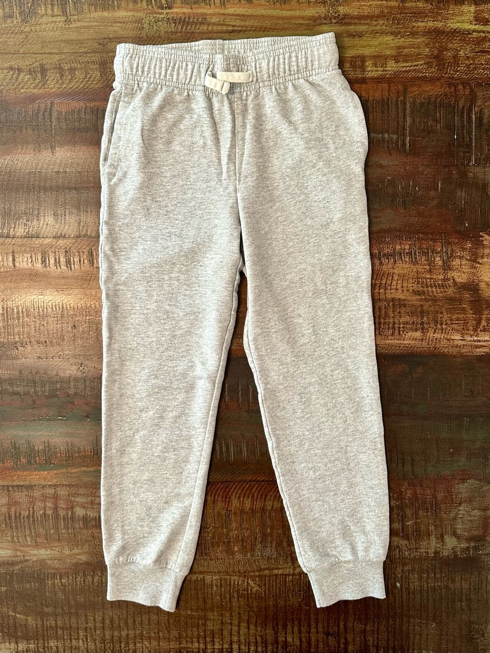 Carter's Light Gray Elastic Waist Jogger Pants